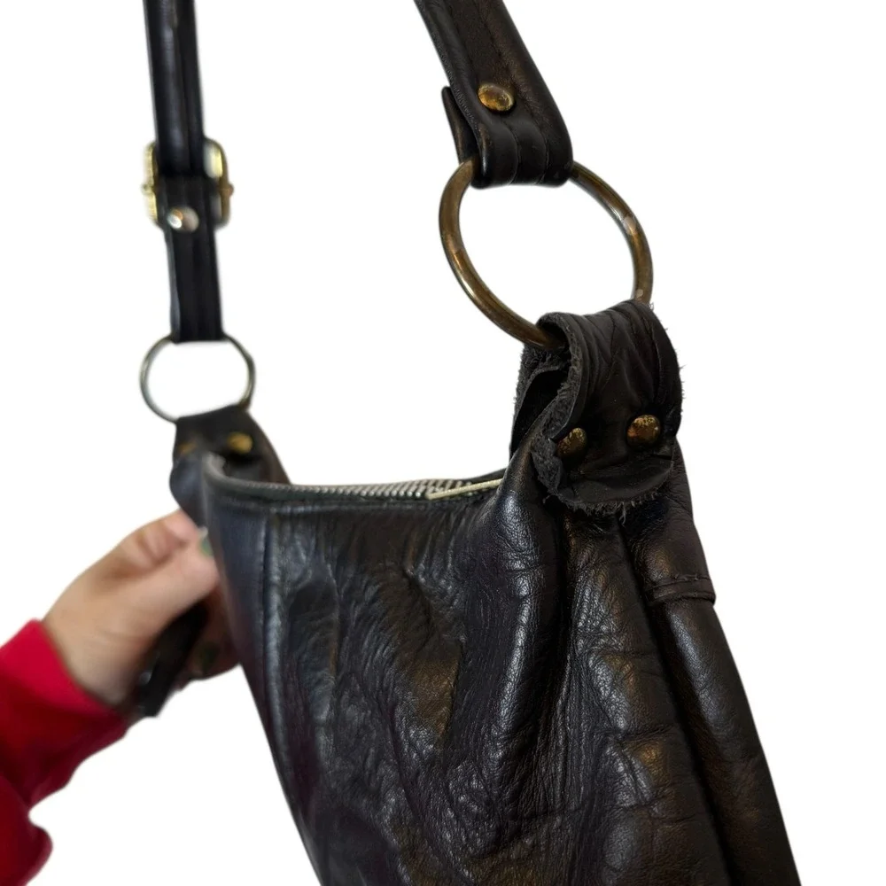 Dandy leather hobo